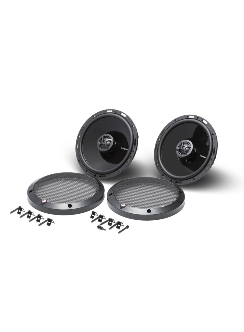 Rockford Fosgate P1650 6.5" 2-Way Euro Fit Car Speakers | Nominal Power 55W, Peak Power 110W - Image 5