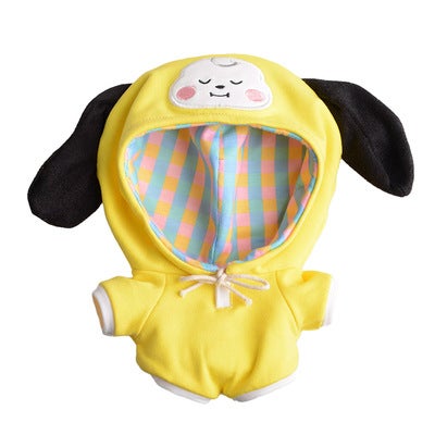 C- style youth league doll clothes suit Pu Zhi Yi Jin Taiheng Min Qi Tian Yi Guo Jin Nan Jun doll C style yellow dog sweater jumpsuit 