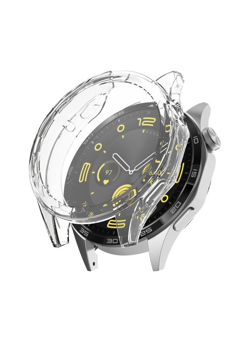 Protective TPU Screen Protector Case Cover for Huawei Watch GT 4 46mm Clear - Image 4