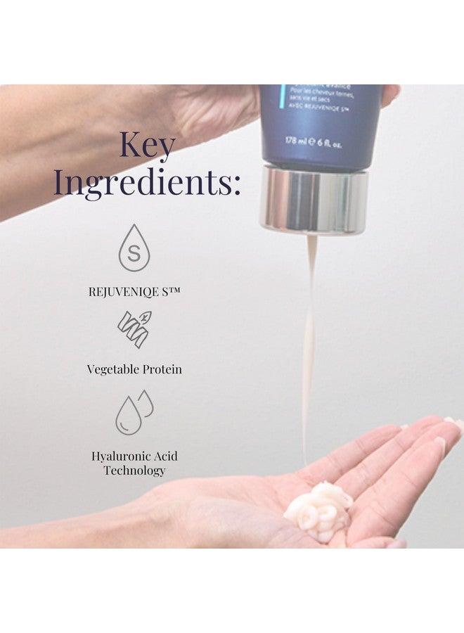 monat Advanced Hydration Shampoo And Conditioner Set Infused With Rejuveniqe For Dry Fine To Medium Hair - Moisturizes & Strengths - Sulfate-Free, Paraben-Free, Frizz-Reducing - 8 Fl. Oz. & 6 Fl. Oz. - Image 5