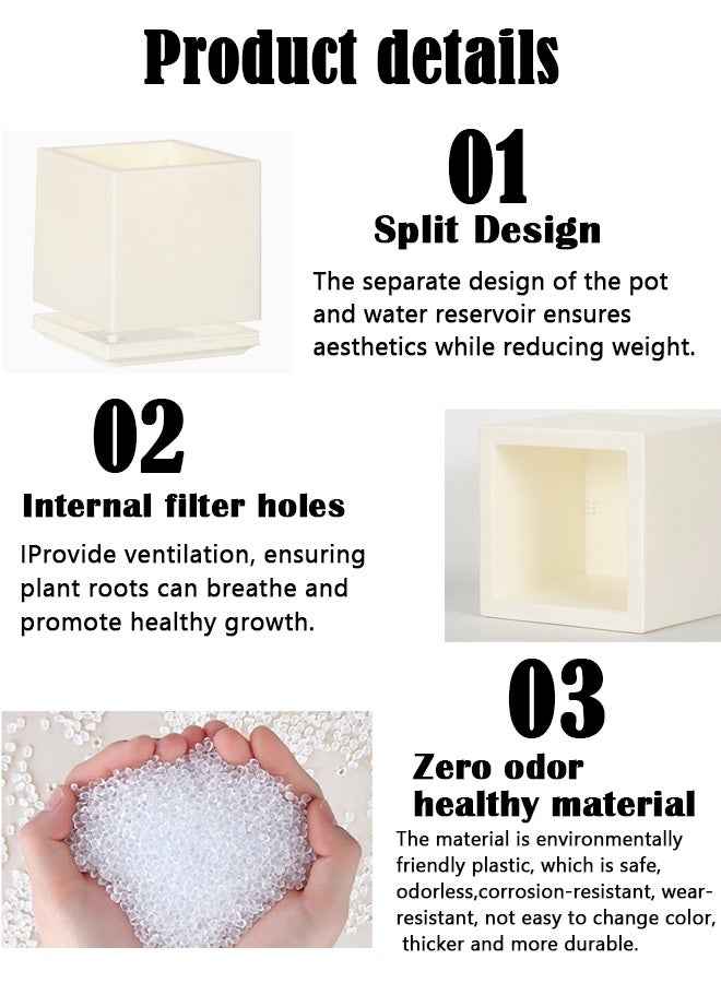 PHISMA A square plastic tree stand with an elegant design - Image 5