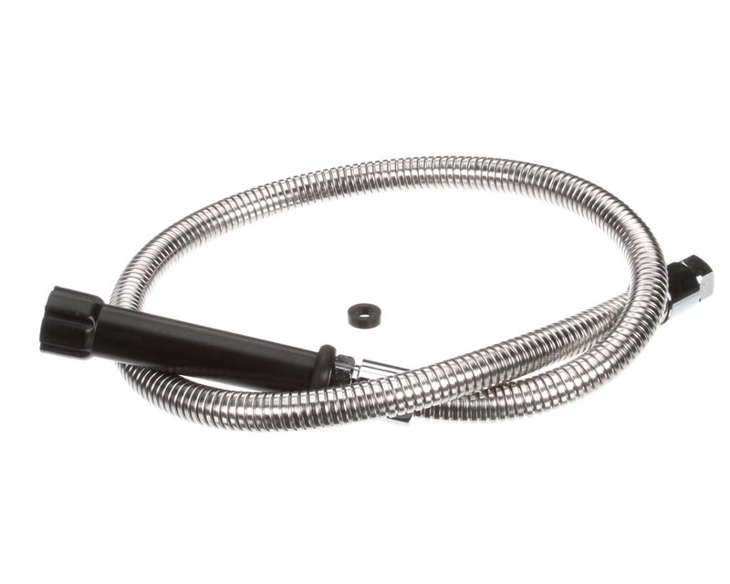 T&S Brass 5HSE44 Hose with 44 Flex Stainless Steel and Black Handle - Image 3
