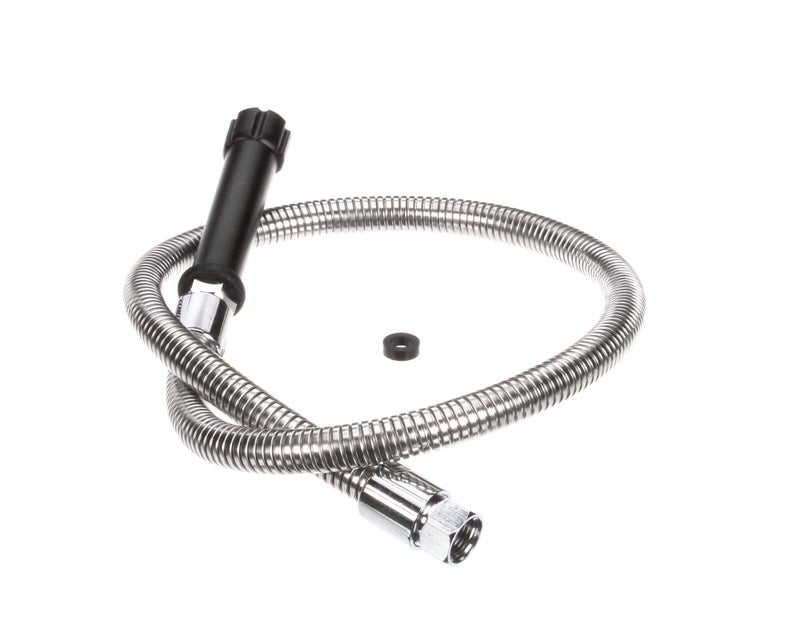 T&S Brass 5HSE44 Hose with 44 Flex Stainless Steel and Black Handle - Image 4