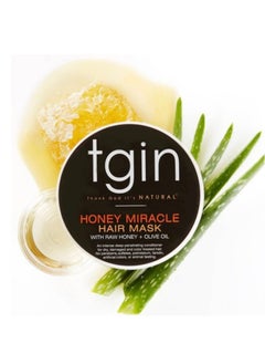Tgin Honey Miracle Hair Mask with Raw Honey + Olive Oil 340g  - Image 2