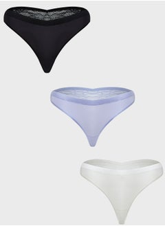 High Leg Thong Set