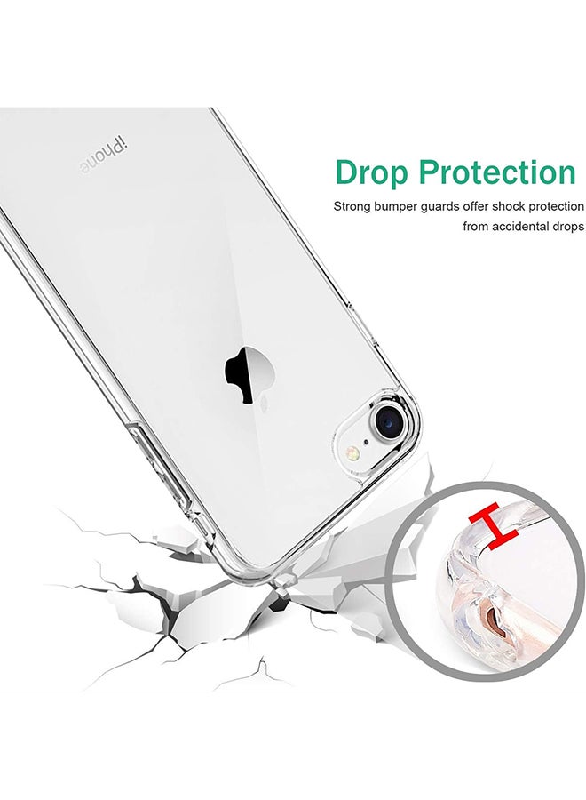 O Ozone Clear Classic Case Compatible With iPhone 7/8| Transparent Slim Soft TPU Back Cover | Anti-Yellow Shockproof Protective Phone Case - Image 3