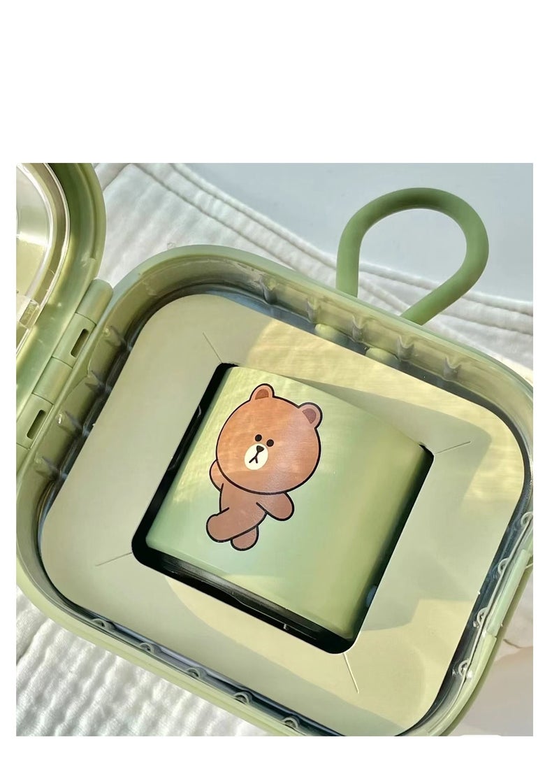 إيوا EWA A128 براون بير بلوتوث الصوت اللاسلكية مضخم الصوت المتكلم - Image 2