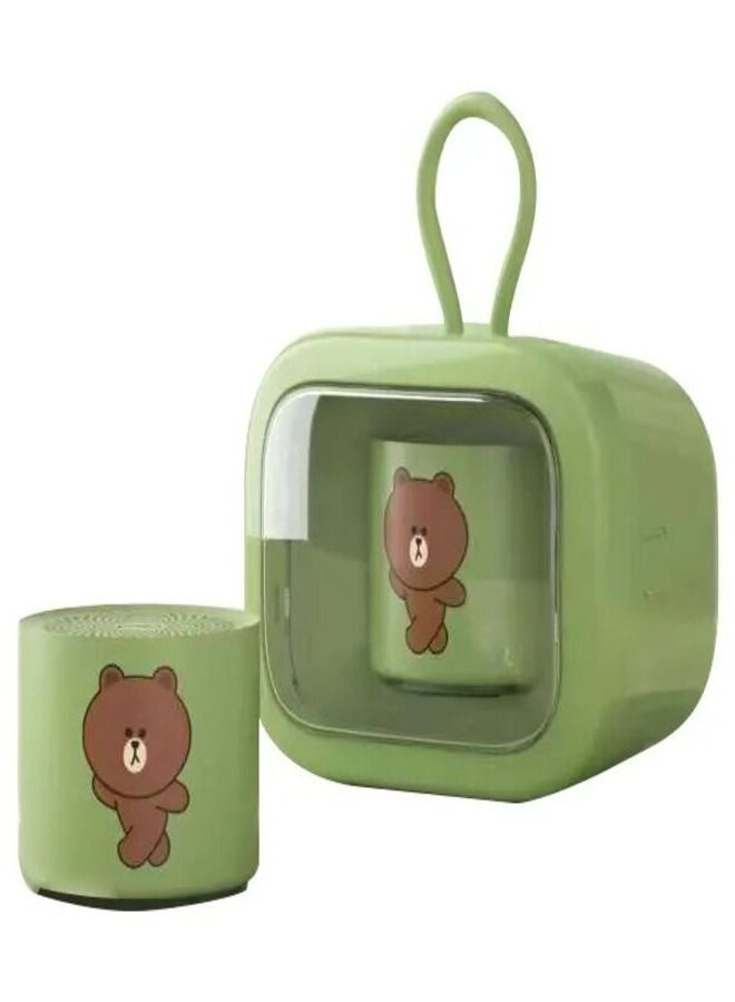 إيوا EWA A128 براون بير بلوتوث الصوت اللاسلكية مضخم الصوت المتكلم - Image 1