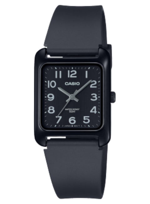 Analog Resin Band Square  Shape  Wrist Watch MTP-B175-1BVDF