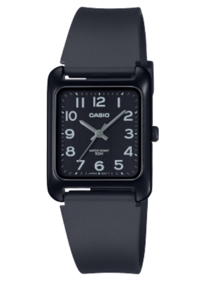 Analog Resin Band Square  Shape  Wrist Watch MTP-B175-1BVDF