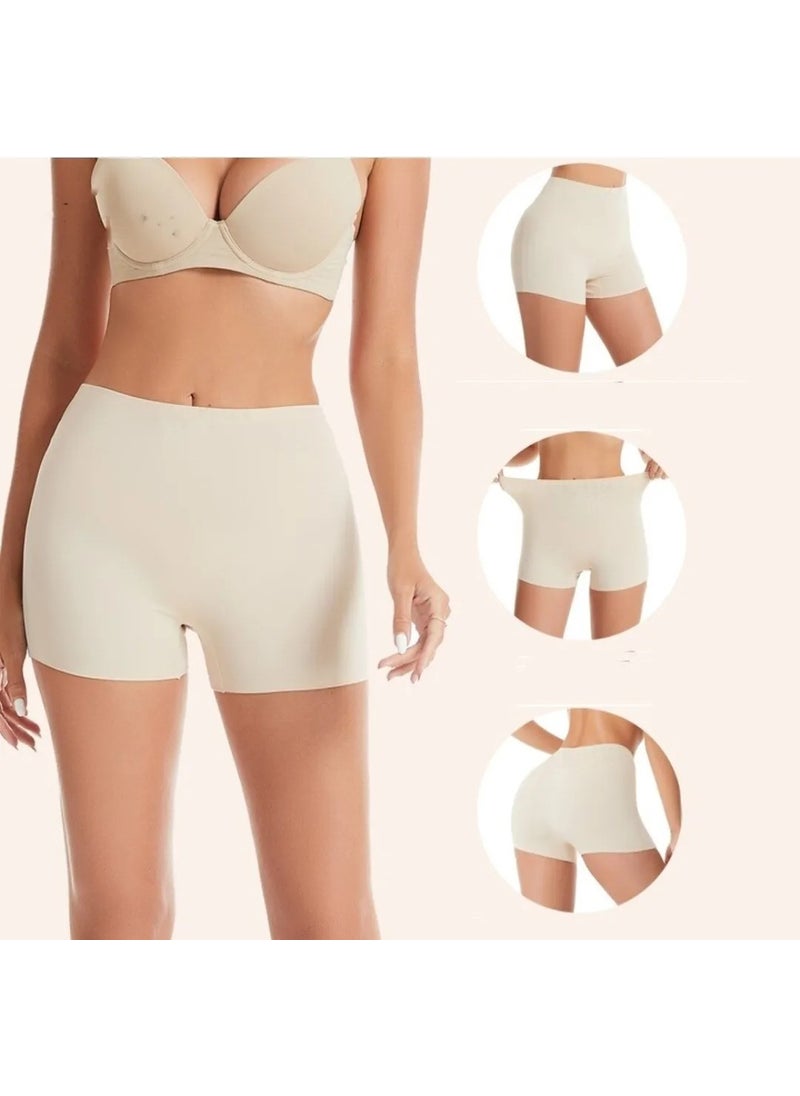 Form Angel Laser Cut High Waist Corset Boxer Skin Color 3202  - Image 1