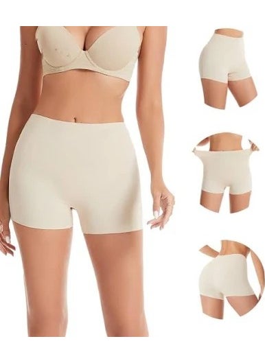 Form Angel Laser Cut High Waist Corset Boxer Skin Color 3202  - Image 4