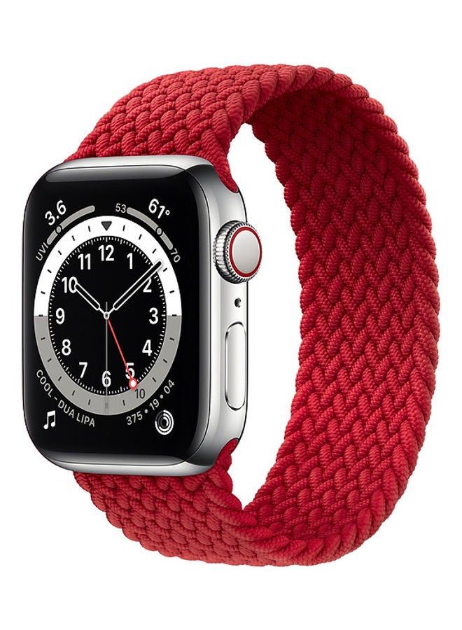 HuHa Nylon Braided Replacement Strap Red - Image 1