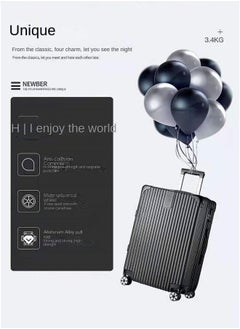 OHAHO Luggage Set 4-piece (14/20/24/28)" Suitcases with Universal Wheels PC+ABS Durable Hardshell Luggage  - Image 3