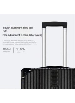 OHAHO Luggage Set 4-piece (14/20/24/28)" Suitcases with Universal Wheels PC+ABS Durable Hardshell Luggage  - Image 4