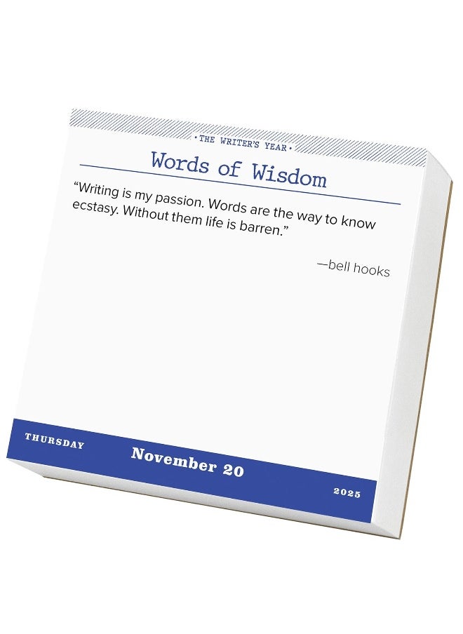 null - The Writer's Year Page-A-Day® Calendar 2025: 365 Days of Inspiration, Prompts, and Quotes - Image 1