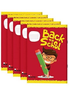 English Notebook Ruling Mintra Pack of 10 notebooks, Mintra stapled notebook, english ruling 60 ...