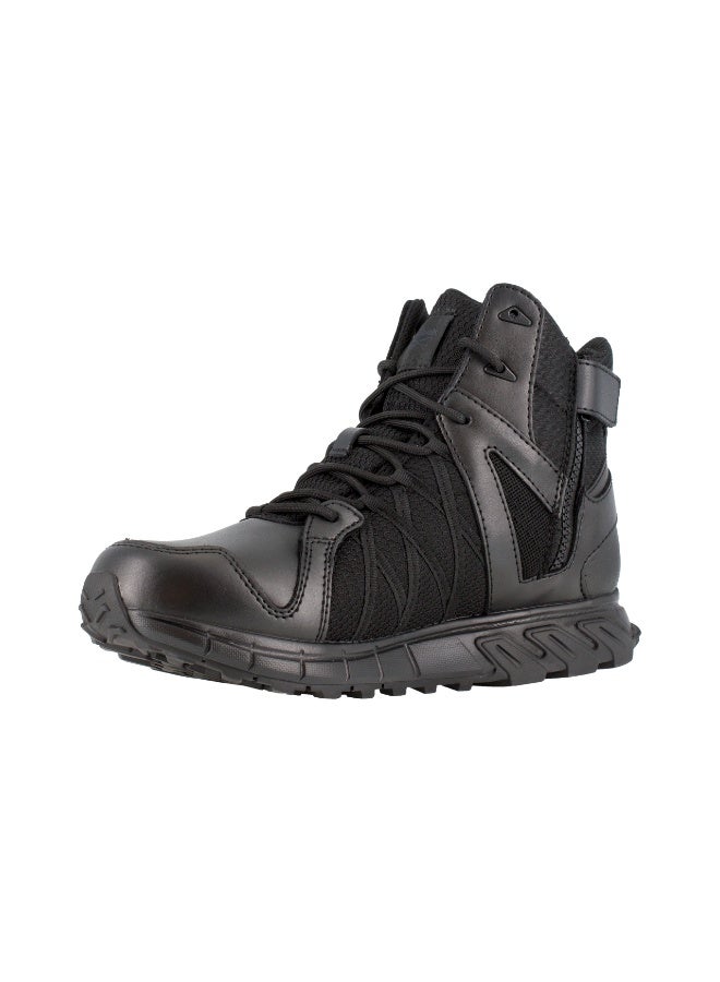 Reebok Work Reebok Trailgrip Tactical 6" Men's Waterproof Boot with Side Zipper - Superior Traction, MicroWeb Lacing & MemoryTech Cushioning, TAA Compliant - Image 2