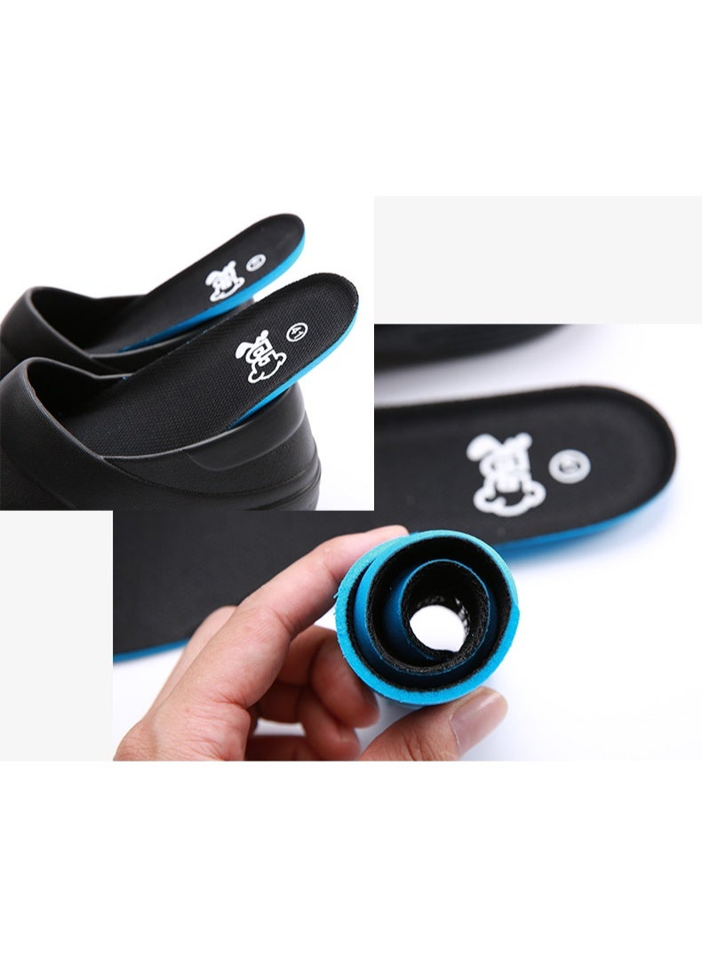 أحذية جراحية للجنسين، مناسبة للأطباء والممرضين والطهاة. مصنوعة من مادة EVA، هذه الأحذية مقاومة للانزلاق ومقاومة للماء، ومناسبة لغرف العمليات والمختبرات ومطابخ الفنادق. - Image 4