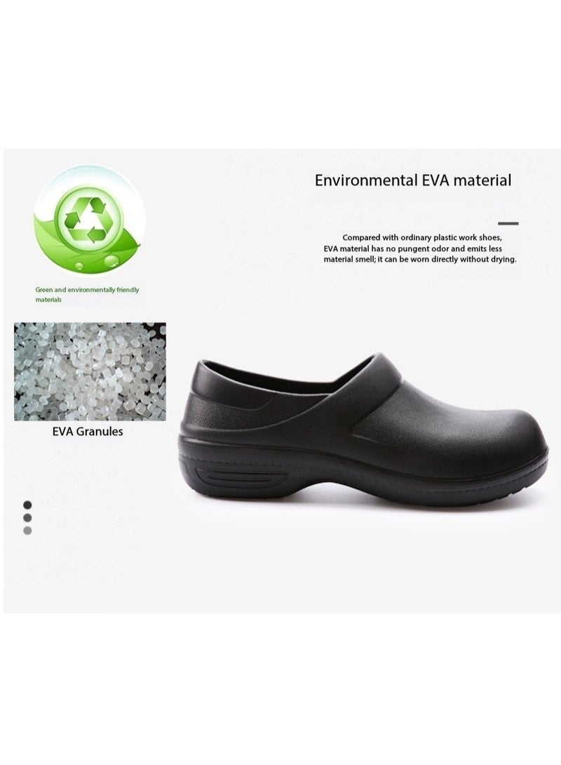أحذية جراحية للجنسين، مناسبة للأطباء والممرضين والطهاة. مصنوعة من مادة EVA، هذه الأحذية مقاومة للانزلاق ومقاومة للماء، ومناسبة لغرف العمليات والمختبرات ومطابخ الفنادق. - Image 5