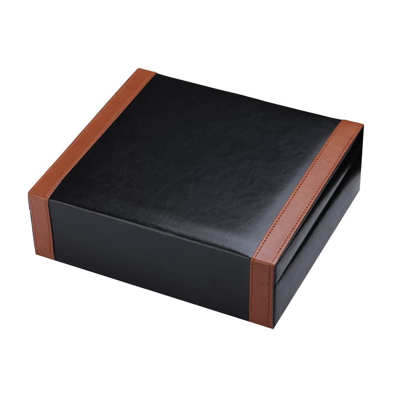essart Travel Watch Case 8 Slots – watch travel case Portable Luxury Watch Organizer & Storage Box for Men & Women with Black colour - Image 3
