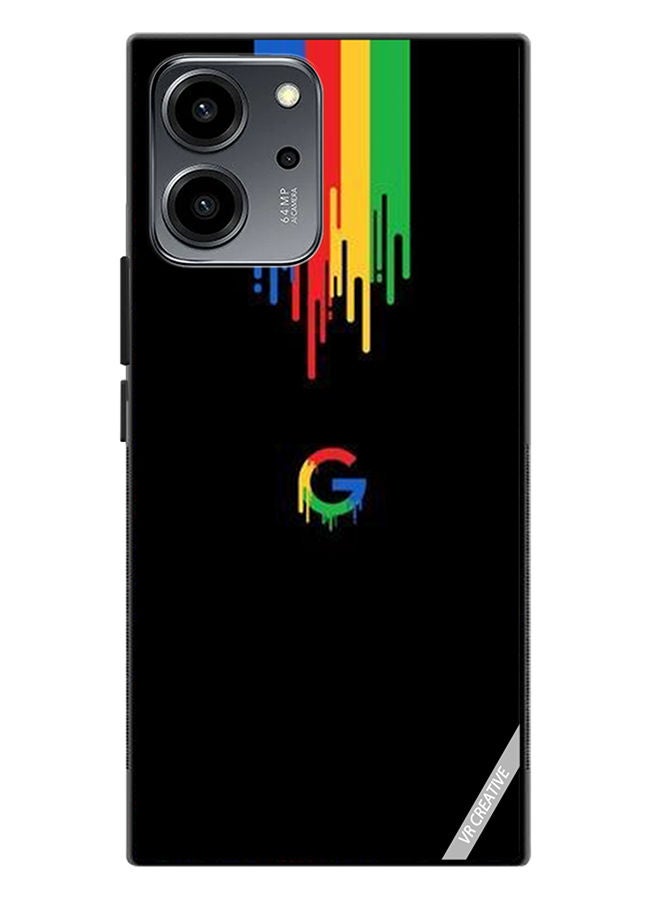 VR CREATIVE Protective Case Cover For Honor 80 SE Google Design Multicolour - Image 1