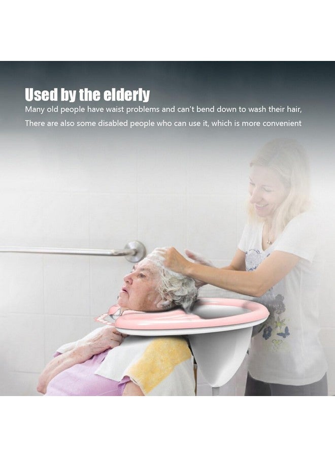 DIALDRCARE حوض غسيل الشعر القابل للنفخ DIALDRCARE - طبي لذوي الاحتياجات الخاصة، النساء الحوامل، المرضى في الفراش، والمعاقين، وكبار السن والأطفال - غسل الشعر أثناء الجلوس على الكرسي المتحرك أو الكرسي في المنزل - Image 4