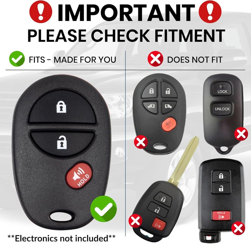 Dubbs Hardware Tundra Tacoma Key Fob Cover with Built-in Bottle Opener (Cement, Black Screws) - Image 2