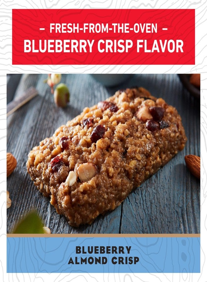 CLIF BAR - Energy Protein Bars - Blueberry Almond Crisp - Made with Organic Oats - Energy Bars - Non-GMO - (10 Pack) - Image 3