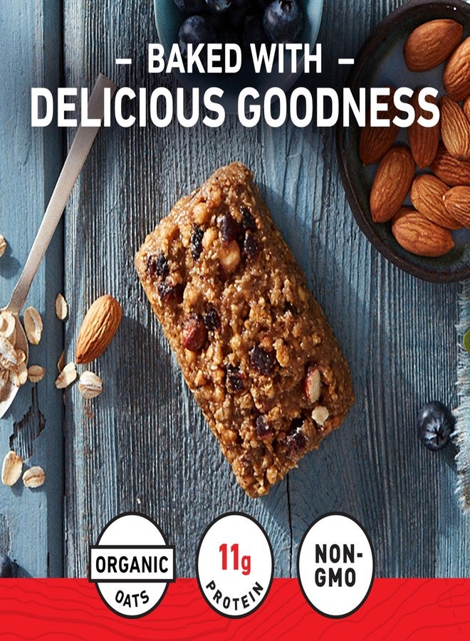 CLIF BAR - Energy Protein Bars - Blueberry Almond Crisp - Made with Organic Oats - Energy Bars - Non-GMO - (10 Pack) - Image 4