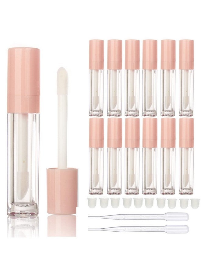 COSIDEA 14Pcs Empty 8Ml Big Wand Lip Gloss Tube Concealer Tube Packing (Pink) - Image 2