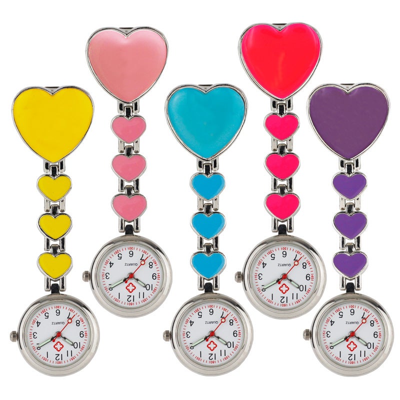 Luminous Pointer Smiley Face Kt Cat Nurse Watch Doctor Chest Watch Hospital Hanging Watch Pocket Watch 25 - Image 4
