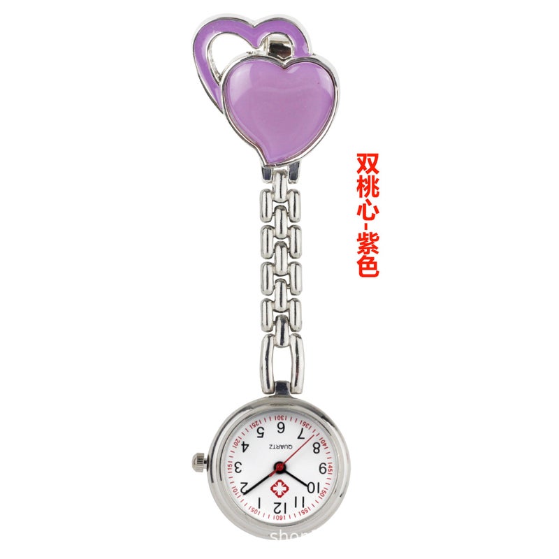 Luminous Pointer Smiley Face Kt Cat Nurse Watch Doctor Chest Watch Hospital Hanging Watch Pocket Watch 25 - Image 1