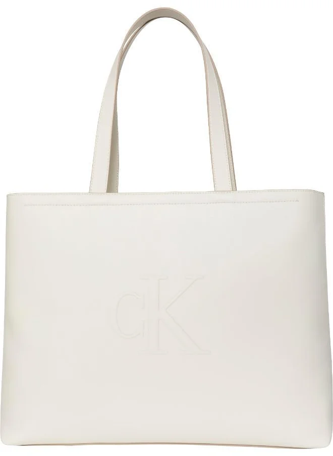 كالفن كلاين جينز Logo Detailed Slim Tote