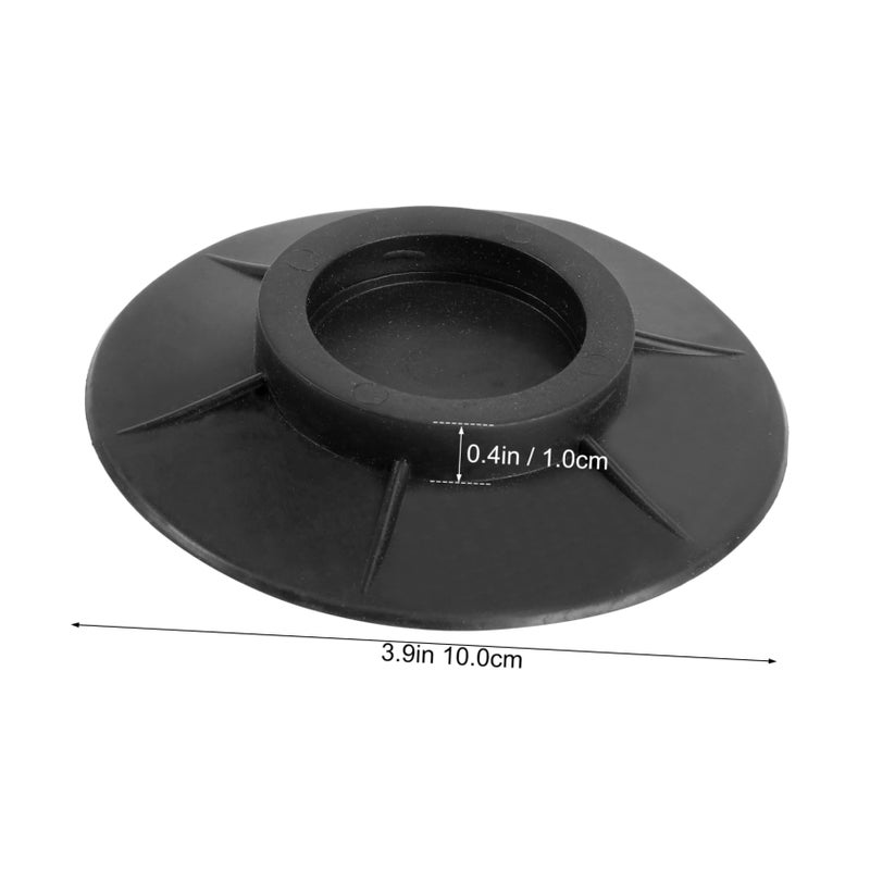 4Pcs Round Anti Vibration Washing Machine Pads Non Slip Noise Reduction Accessories - Image 3