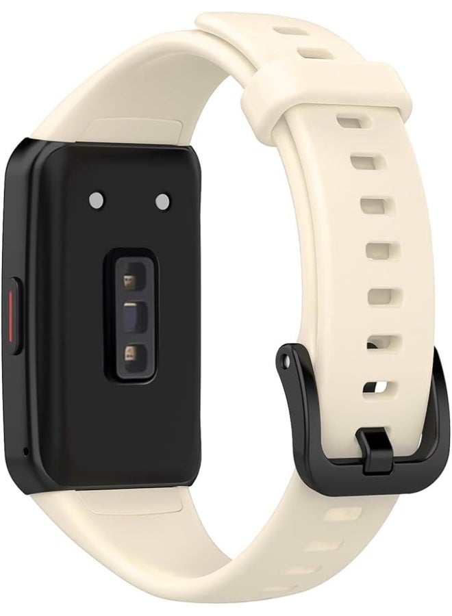 Watch Bands For Huawei Band 6 / Honor Band 6, Adjustable Silicone Sport Watch Band Smart Watch Replacement Wrist Strap. - Image 1