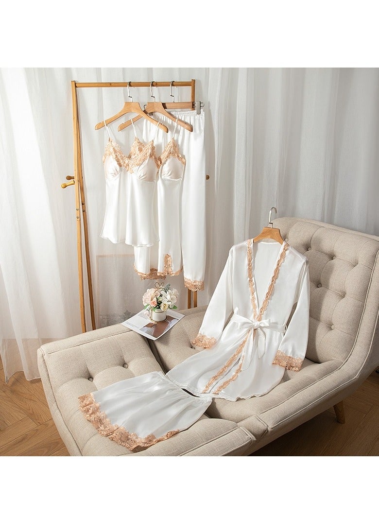 Five-Piece Suspender Pajamas Set that Can Be Worn In All Seasons