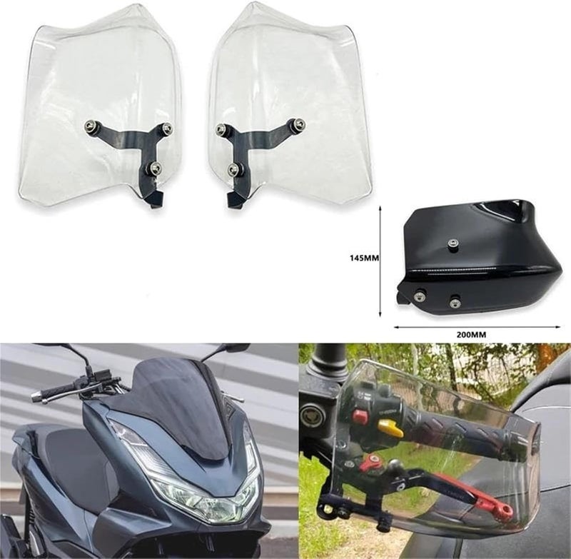 Vuzmode Motorcycle Handguard Shield for PCX125/PCX150 - Image 4