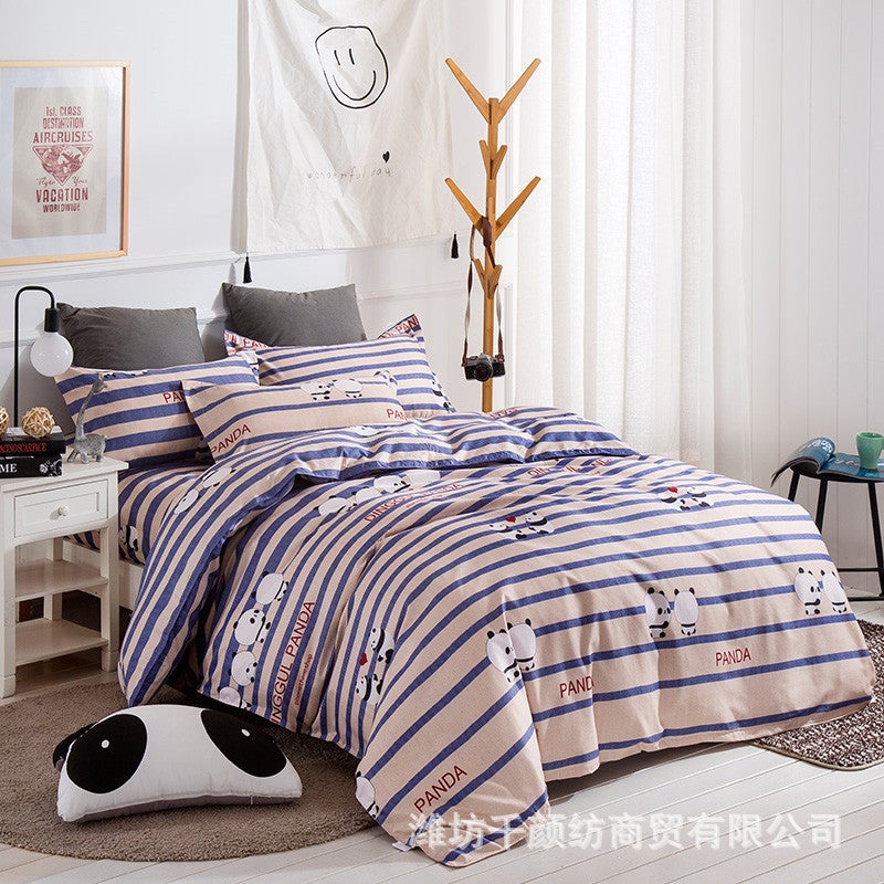 Abrasive Quilt Cover Single Piece Quilt Cover Student Dormitory Supplies Abrasive Quilt Cover Bedding Variety - Image 1
