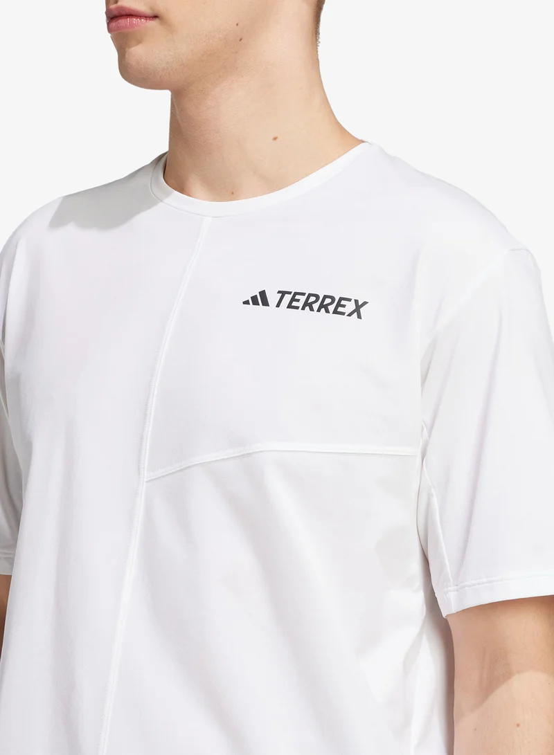 Adidas WHITE Terrex Multi Climacool T-Shirt for Men | Best Price UAE