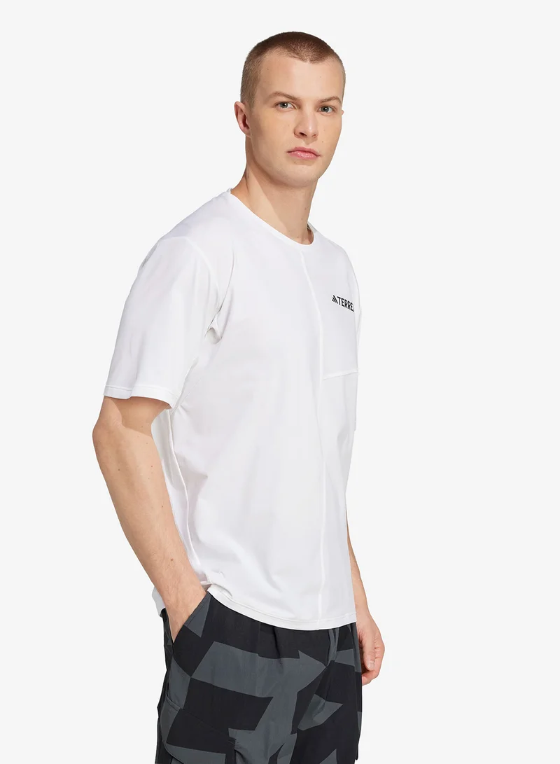 Adidas WHITE Terrex Multi Climacool T-Shirt for Men | Best Price UAE