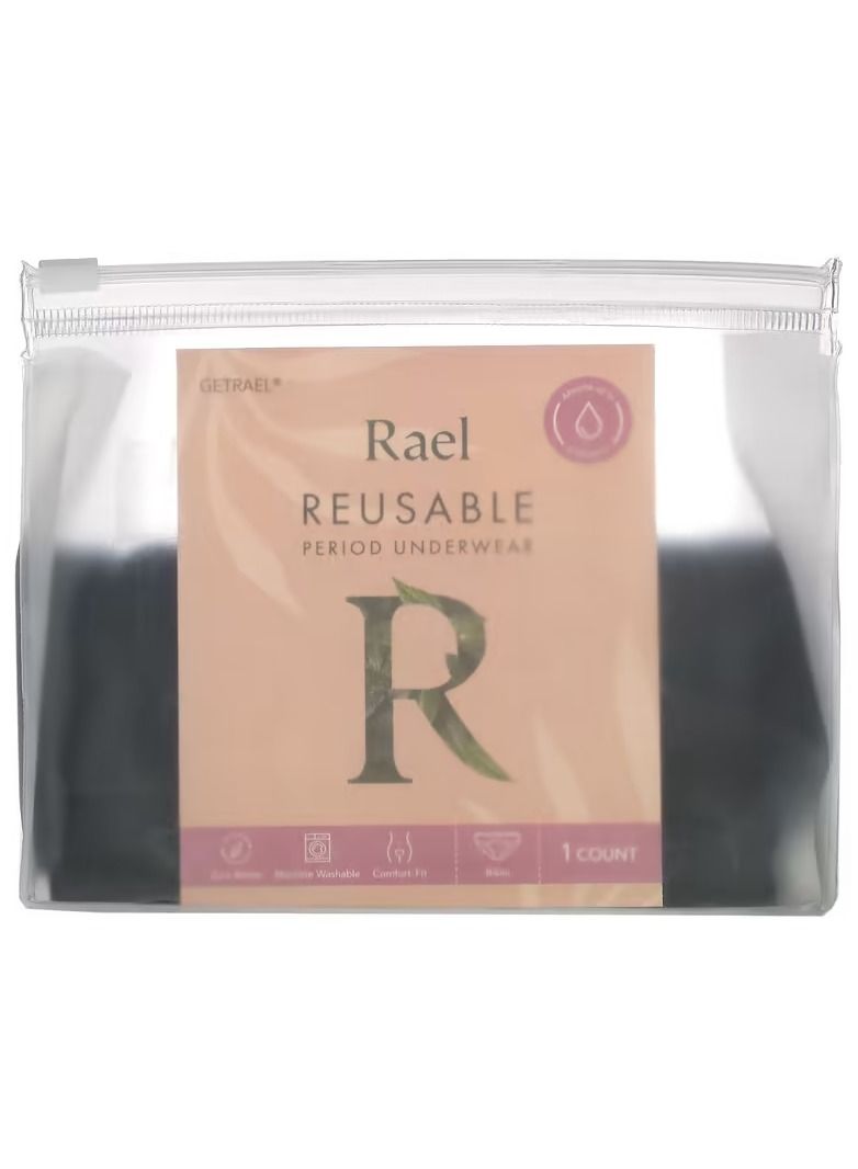 Rael Reusable period underwear extra large size black color - Image 1
