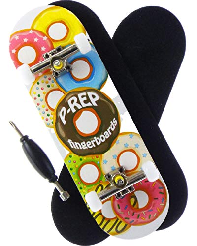 PREP Starter Complete Wooden Fingerboard 30mm Dohnuts - Image 1