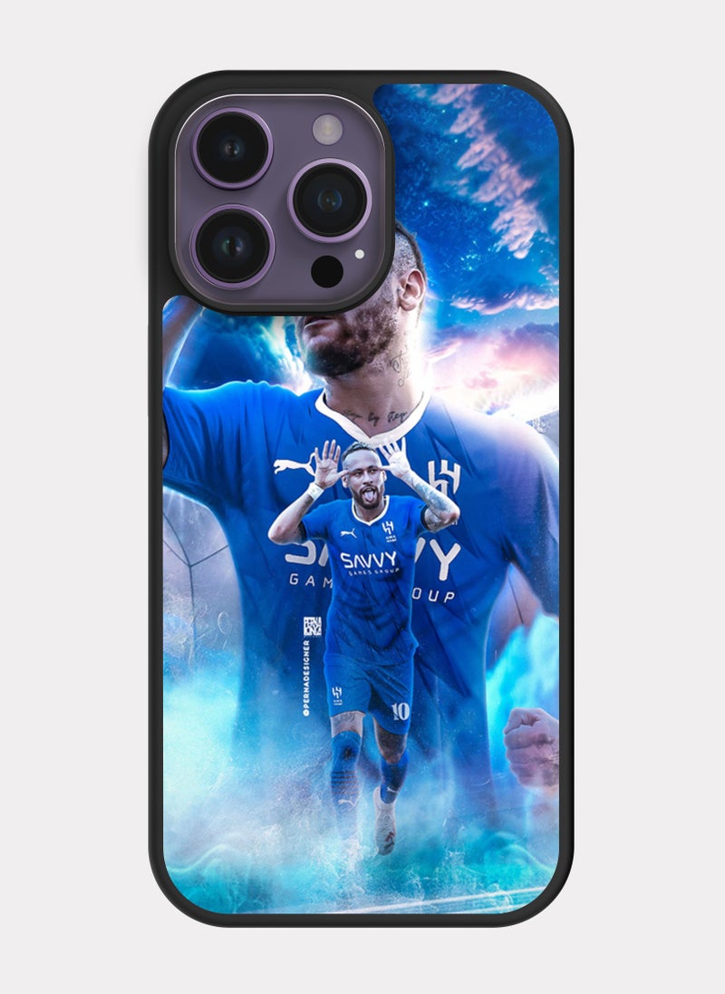 PXLAAT iPhone 14 Pro Max case cover Neymar Alhilal - Image 1