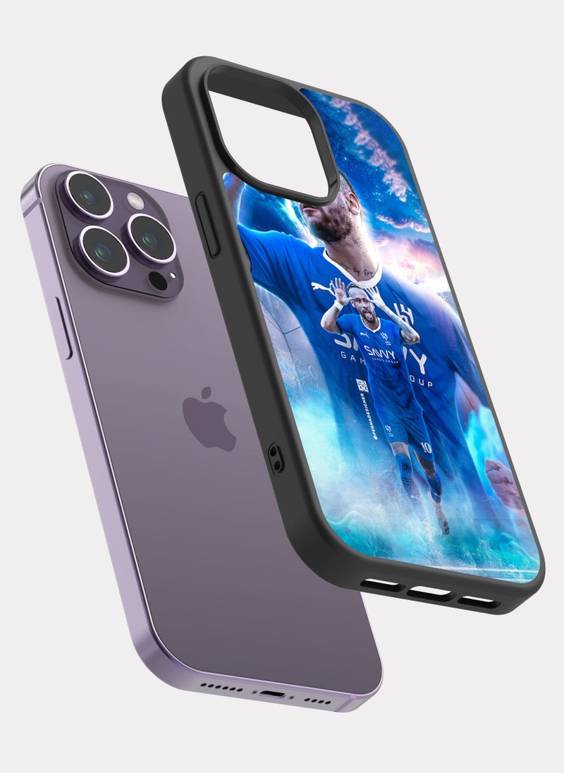 PXLAAT iPhone 14 Pro Max case cover Neymar Alhilal - Image 2