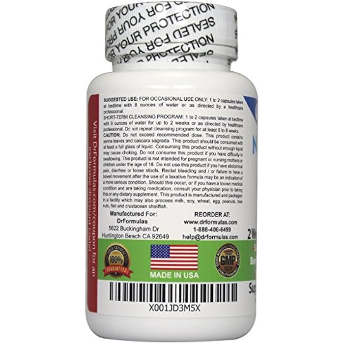 DrFormulas Probiotics for Women Weight Loss | Men & Women Colon Cleanse Detox | Nexabiotic 2 Week Fast & Quick Pills, Diet Supplements (Not Tea) - Image 3