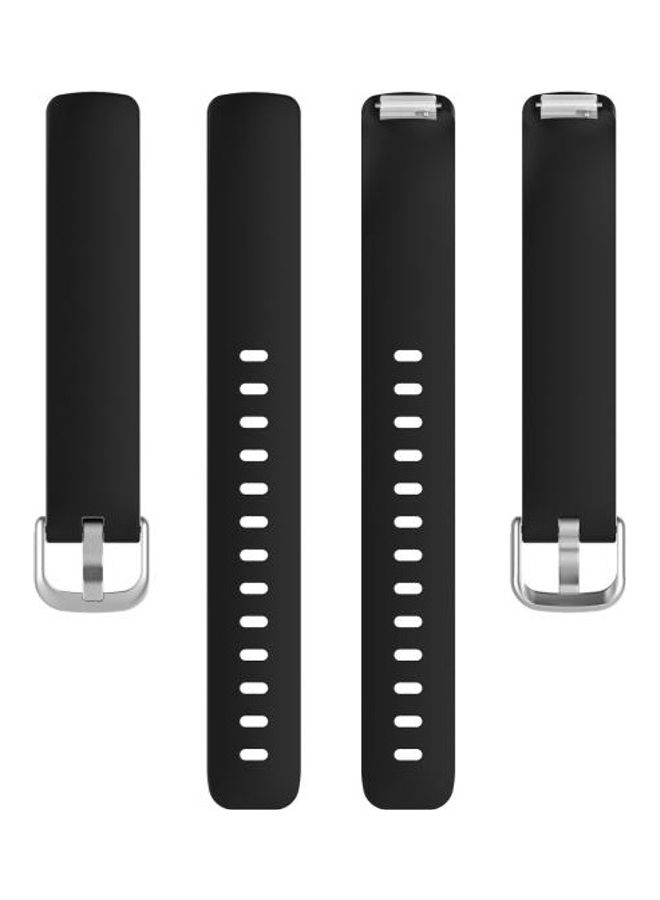NIBEMINENT Replacement Strap For Fitbit Inspire 2 Black - Image 2