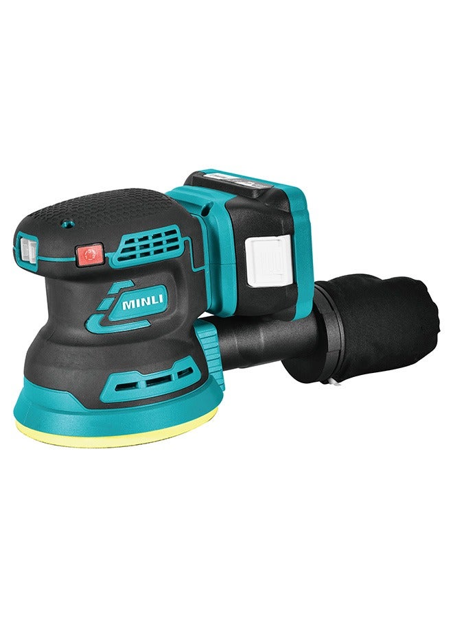 MINLI Cordless Sander 18V – 3-Speed Handheld Electric Sander with Dust Bag | Battery Powered for Wood, Metal & Surface Finishing - Image 1