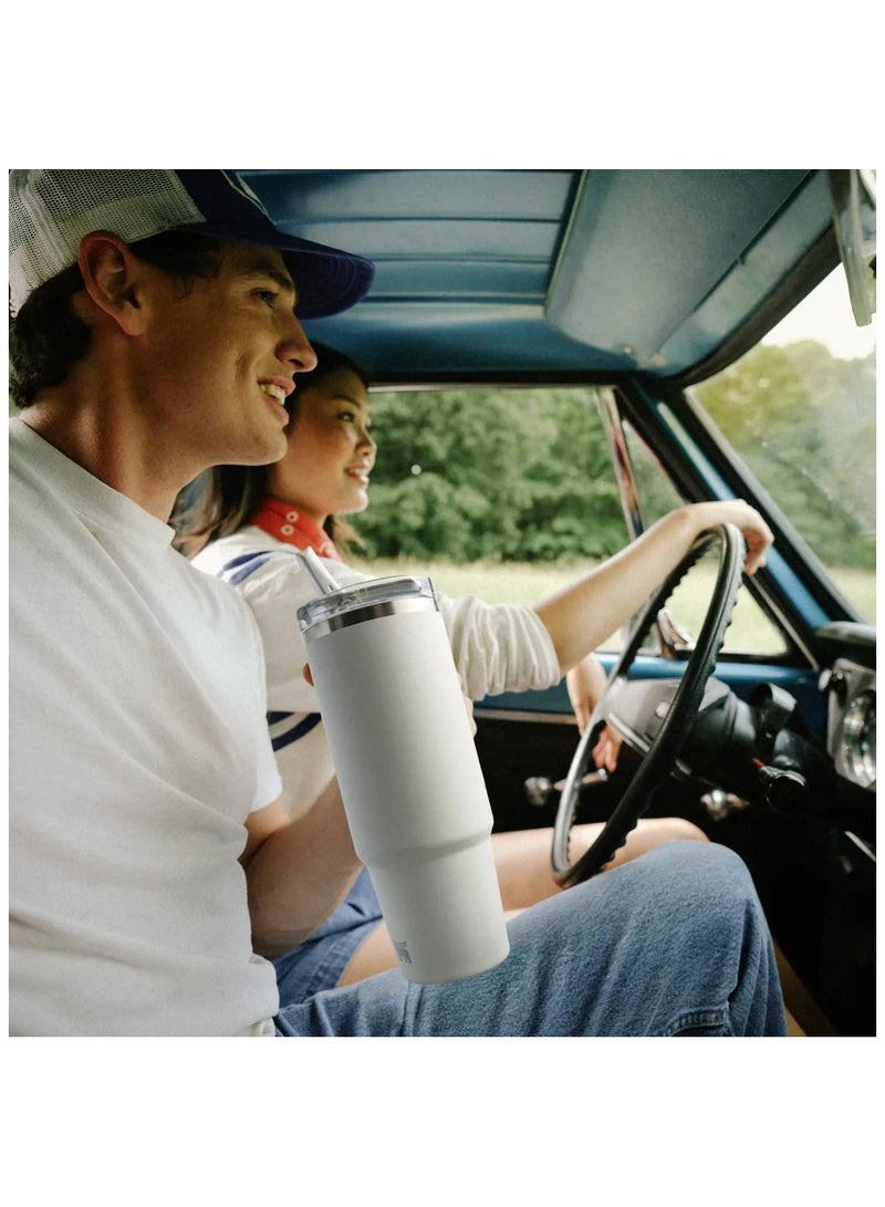 Stanley Quencher ProTour Flip Straw Tumbler with Leakproof Lid 40 oz| Built-In Straw & Handle | Cupholder Compatible for Travel | Insulated Stainless Steel Cup | BPA-Free - Image 2