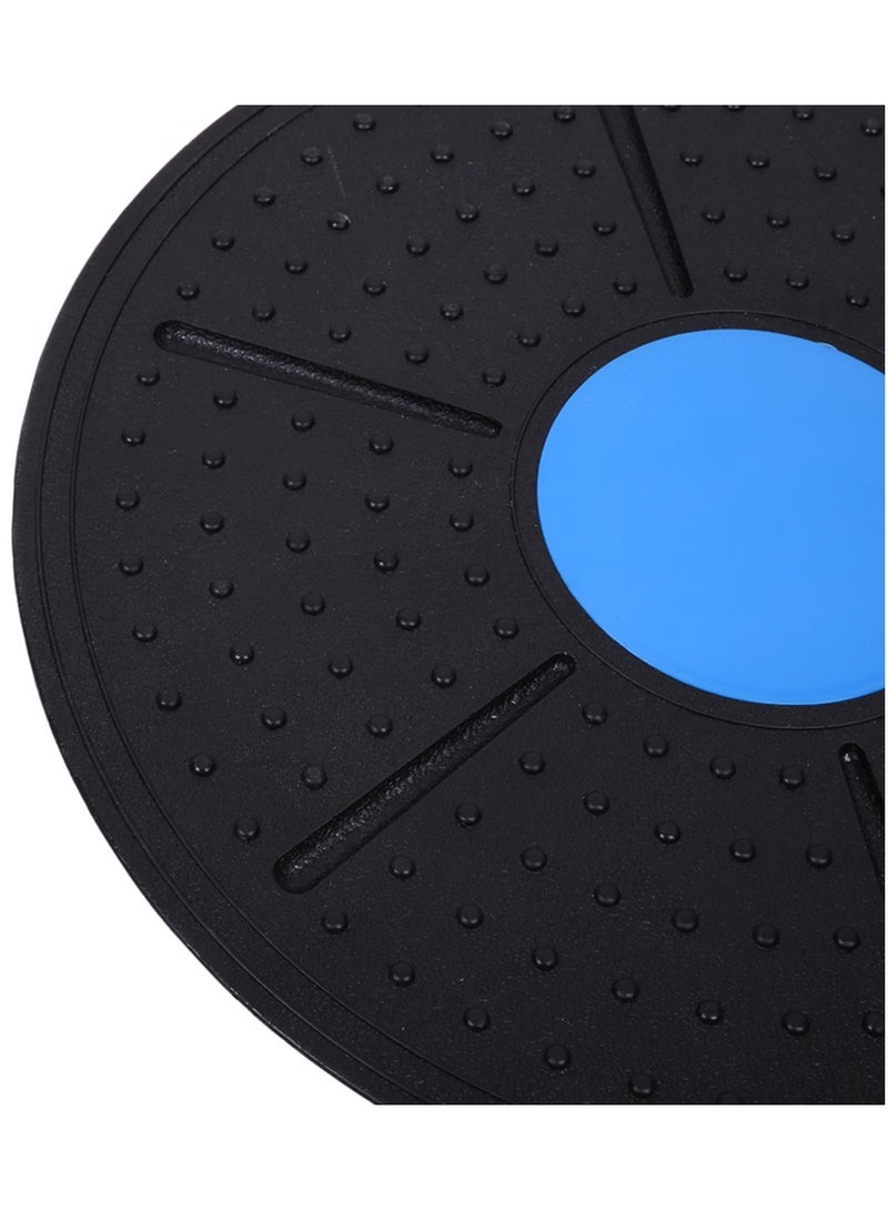 قرص توازن مستدير لليوجا وتمارين اللياقة البدنية بزاوية 10-20 درجة، أسود/أزرق - Image 5